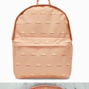 Bundle Sunrise Pattern Kids Backpack - Peach
